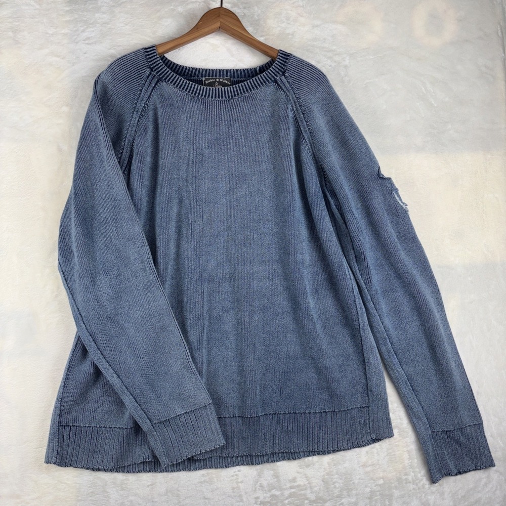 VTG Dickie Walker Mens XXL Sweater Y2K 90s Chunky Fisherman Costal Nautical RARE